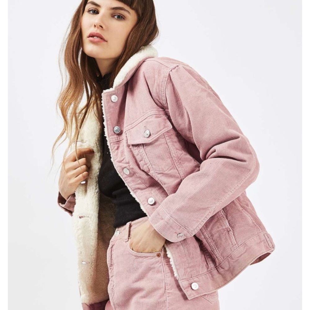 Pink Fuzzy jacket